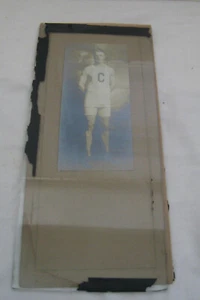 RARE VINTAGE 1ST ¼ 20TH C. ORIGINAL PHOTOGRAPH COLLEGE ATHLETE “C” ON SHIRT (T - Picture 1 of 3