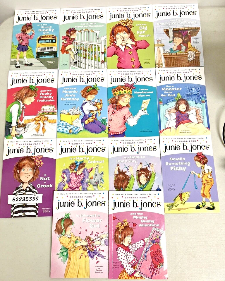 Junie B. Jones Collection Books #1-14 by Barbara Park New! No Box Foto 1 de 2