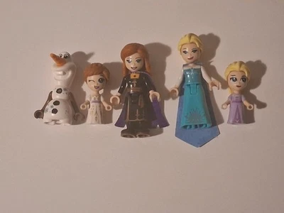 Lego Frozen Minidoll Minifigura Lote De 5 Elsa Anna Olaf Foto 1 de 2