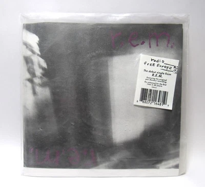 R.E.M. Radio Free Europe 7" VINYL SINGLE 2021 REISSUE with Picture Sleeve - Image 1 of 4