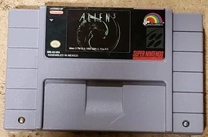 Alien 3 (Super Nintendo Entertainment System 1993 SNES)-Cart Only Tested & Works - Picture 1 of 7