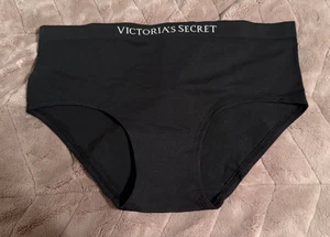 Braguita Hiphugger Victoria's Secret Negra Sin Costuras ~ MEDIANA ~ ¡NUEVA CON ETIQUETAS! - Imagen 1 de 8