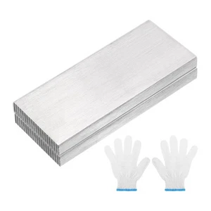 2 Pcs 304 Stainless Steel Flat Bar 5/16" x 1-9/16" x 4" Trim Strips Sheet - Picture 1 of 5