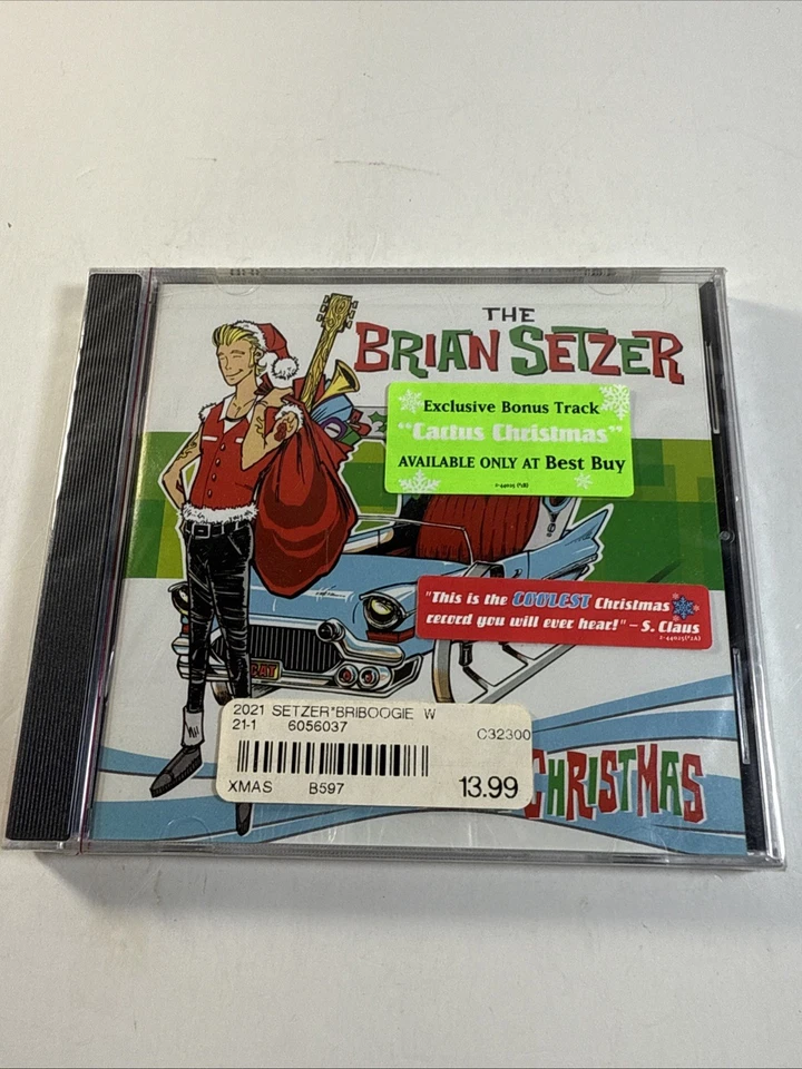 Brian Setzer Orchestra - BOOGIE WOOGIE CHRISTMAS (CD, 2002) New Sealed Rare - Image 1 of 4