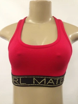 Sujetador deportivo MATERIAL GIRL Intimates rojo para niños S Foto 1 de 4
