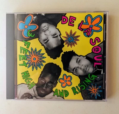 De La Soul-3 Feet High And Rising CD Album 1989 Rap Hip Hop Band GUC Foto 1 de 4