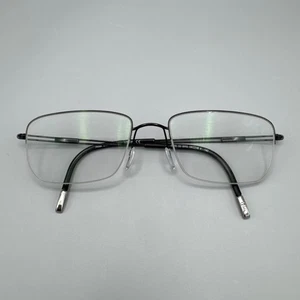 Silhouette Eyeglasses 5279 50 6055 54-18-140 Black Titanium FRAMES ONLY @1 - Picture 1 of 8