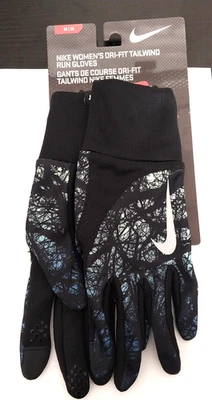 Nike Lightweight Tech Gloves Running DRI-Fit Tailwind Multicolor Size M | NWT - Image 1 of 4