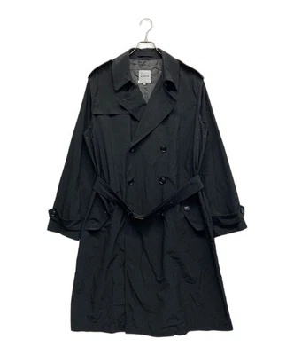 ASPESI TESSUTO FABRIC trench coat Size: S Black Men - Image 1 of 4