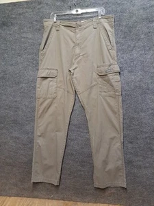 Wrangler Pantalone Cargo Relaxed Fit Oliva 36x32 Abbigliamento da Lavoro Casual - Foto 1 di 7