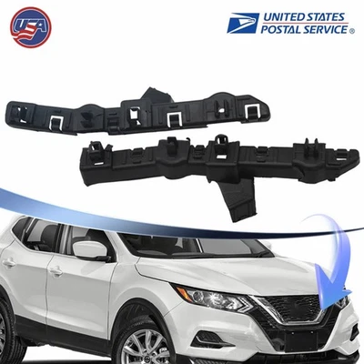 2 peças para Nissan Rogue Sport 2017-2022 suporte espaçador para-choque dianteiro retentor - Imagem 1 de 4