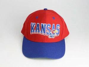Adidas Kansas Jayhawks Hat One Size Size Red Snapback - Picture 1 of 6