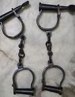 Lots Of 2 Pic Handcuffs And Key  11'' Antique Style Old " Handcuff