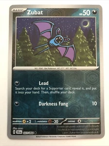 Pokémon TCG Shrouded Fable Zubat Reverse Holofoil 027/064 NM - Picture 1 of 2