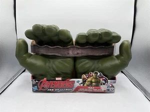 NEW 2015 MARVEL AVENGERS AGE OF ULTRON HULK GAMMA GRIP FISTS CRUSHING ACTION - Picture 1 of 11