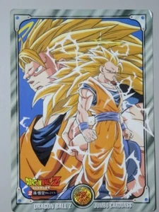Dragon Ball Z Jumbo Carddass Super Saiyan 3 Son Goku Card 1994 Bandai Japan - Imagen 1 de 20