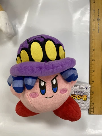 SAN-EI 1461 Kirby Spider Plush 6" BRAND NEW WITH TAGS stuffy Nintendo Cover