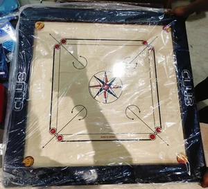 Carrom Board 36 inch with 3 inch Border Game Home Club tournament large smooth - Picture 1 of 11