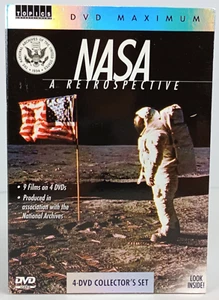 Nasa a Retrospective 9 Films on 4 DVDs Collector's Set NIB US National Archives - Imagen 1 de 6