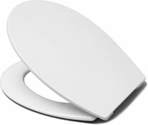 Diana Aktiv O100 * WC Sitz * weiß Toilettendeckel * Klositz * Edelstahlscharnier - Bild 1 von 3