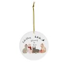 Cata Claus is Coming to Town Ceramic Ornament, 3 Shapes