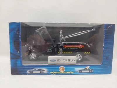 Tin Toys Metallic Team Platinum Series 1934 Ford Tow Truck Towing Service - Image 1 of 4