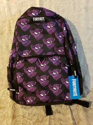 Fortnite Amplify Backpack Purple 18" boys/girls school bag New - Image 1 of 4