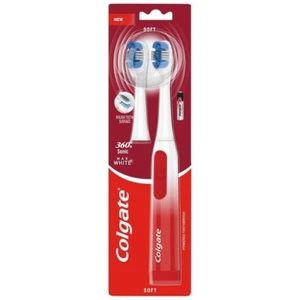 Toothbrush Soft 360 Sonic Max White Colgate Battery Powered + replaceable brush - Picture 1 of 8
