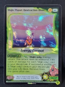 DBZ CCG Majin Planet Destruction Blast 110 FOIL Raro LIMITATO Dragon Ball Z Score - Foto 1 di 8