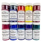 Quinacridone + Phthalo Blue +Yellow +Red  Dry Pigments Powder     Set  10 x 50ml