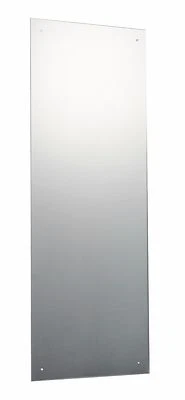 WATERSTONE 120 x 45cm Frameless Bathroom Mirror Pre Drilled Holes & Wall Hanging Fixings