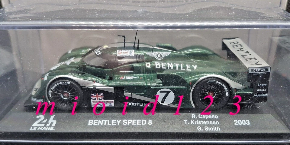 24h Le Mans 2003 winner - #7 BENTLEY SP 8 : Capello Kristensen Smith - 1/43 - Immagine 1 di 1