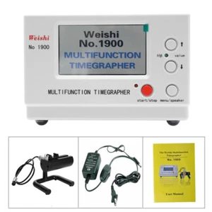 Weishi Watch Timing Machine Tester Tools Multifunction Timegrapher MTG-1900 C3K0 - Picture 1 of 10