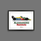 Alessandro Nannini Benetton B188 F1 Print - Scuderia GP