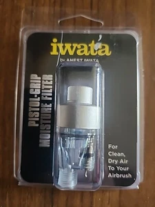 Filtro de humedad Iwata Anest accesorios genuinos empuñadura pistola FA 450 nuevo - Imagen 1 de 3