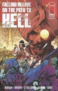 FALLING IN LOVE ON THE PATH TO HELL #2 COVER A GARRY BROWN & CHRIS O HALLORAN - Imagen 1 de 1
