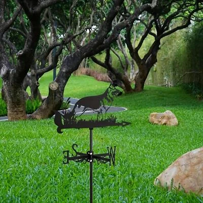 Dog Weather Vane Outdoor Weather Vane Roof Decoration - Image 1 of 4