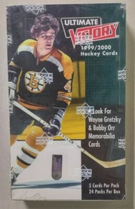 Tarjetas de hockey Ultimate Victory 1999-2000 Upper Deck paquete de 24 ¡Caja sellada de fábrica!! - Imagen 1 de 6