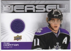 2010 Upper Deck #GJ-KA Anze Kopitar Game Jerseys Near mint or better