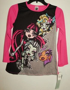 Camisa de dormir Monster High para niñas talla 12, camisa para dormir - Imagen 1 de 1