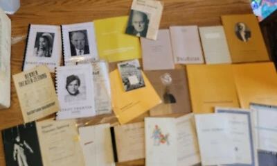 HUGE LOT FRITZ BUSCH HANS GERMAN CLASSICAL MUSIC BOOKLET PROGRAM COLLECTION 30S- - Image 1 of 4