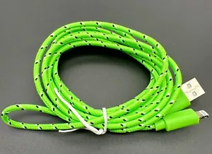 Fabric Braided USB Data Cable charger FOR iphones - Picture 1 of 10
