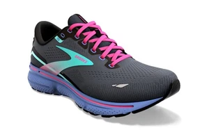 Brooks Ghost 15 Black Aruba Women’s Size 5.5 Running Training Walking Shoes - Picture 1 of 6