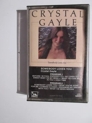 CRYSTAL GAYLE Somebody Loves You Cassette -L4N 10003  - Image 1 of 4