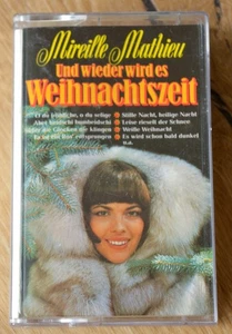 MIREILLE MATHIEU *Und wieder wird es Weihnachtszeit* Weihnachten, Christmas, MC - Picture 1 of 3