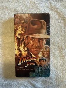 Indiana Jones and the Temple of Doom VHS 1986 Paramount - Imagen 1 de 3