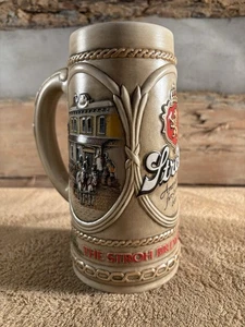 Stroh's Brewery Heritage Series Fire Brewed Beer Company Keramik Bierkrug - Bild 1 von 8