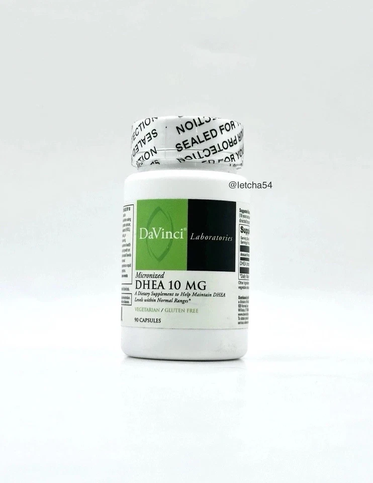 DaVinci Labs Micronizado DHEA 10Mg (90 Cápsulas) Sellado Foto 1 de 4