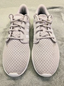 Adidas QT Racer Cloudfoam Shoes Womens 10 Ice Purple Lightweight B43758 - Picture 1 of 17