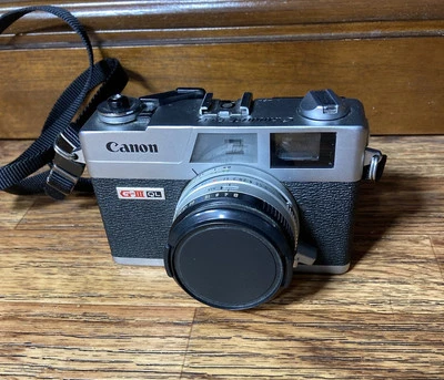 Lente de 40 mm para cámara fotográfica Canon Canonet G III QL17 35 mm vintage 1:1,7 funciona Foto 1 de 4